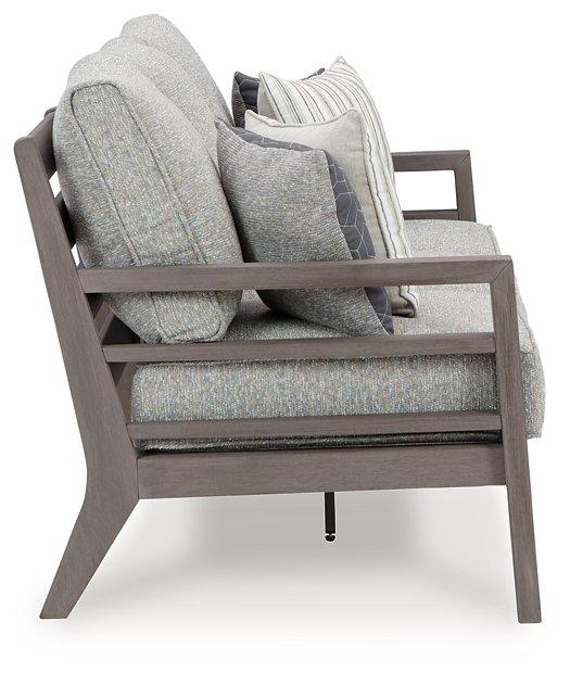 Hillside Barn Outdoor Sofa with Cushion - Premium Outdoor Seating from Ashley Furniture - Just $1682.08! Shop now at Furniture Wholesale Plus  We are the best furniture store in Nashville, Hendersonville, Goodlettsville, Madison, Antioch, Mount Juliet, Lebanon, Gallatin, Springfield, Murfreesboro, Franklin, Brentwood