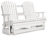 Hyland wave Outdoor Glider Loveseat - Premium Outdoor Seating from Ashley Furniture - Just $978.98! Shop now at Furniture Wholesale Plus  We are the best furniture store in Nashville, Hendersonville, Goodlettsville, Madison, Antioch, Mount Juliet, Lebanon, Gallatin, Springfield, Murfreesboro, Franklin, Brentwood