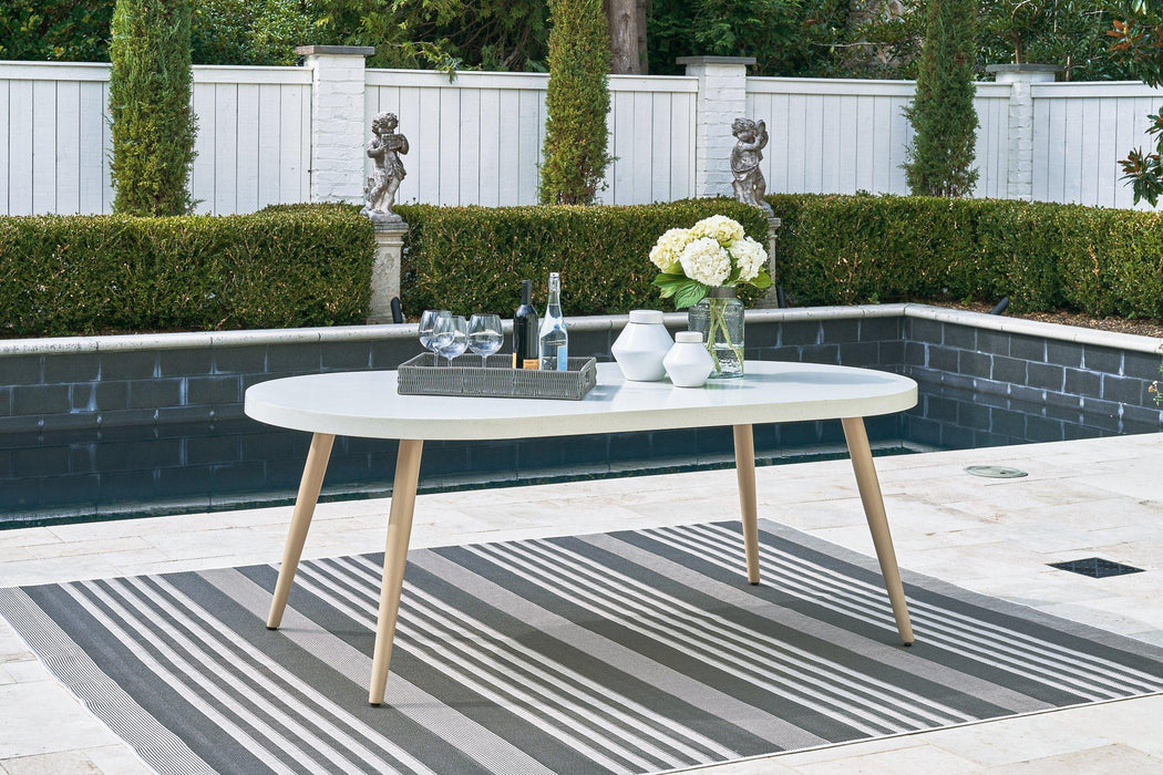 Seton Creek Outdoor Dining Table - Premium Outdoor Dining Table from Ashley Furniture - Just $746.13! Shop now at Furniture Wholesale Plus  We are the best furniture store in Nashville, Hendersonville, Goodlettsville, Madison, Antioch, Mount Juliet, Lebanon, Gallatin, Springfield, Murfreesboro, Franklin, Brentwood