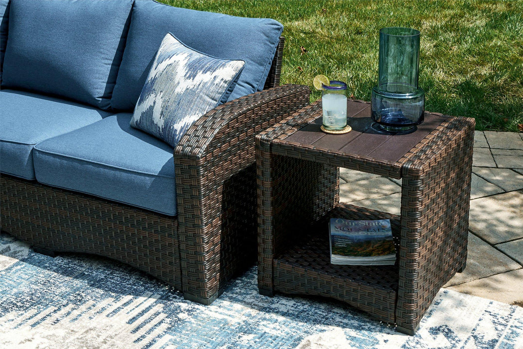 Windglow Outdoor End Table - Premium Outdoor End Table from Ashley Furniture - Just $189.12! Shop now at Furniture Wholesale Plus  We are the best furniture store in Nashville, Hendersonville, Goodlettsville, Madison, Antioch, Mount Juliet, Lebanon, Gallatin, Springfield, Murfreesboro, Franklin, Brentwood