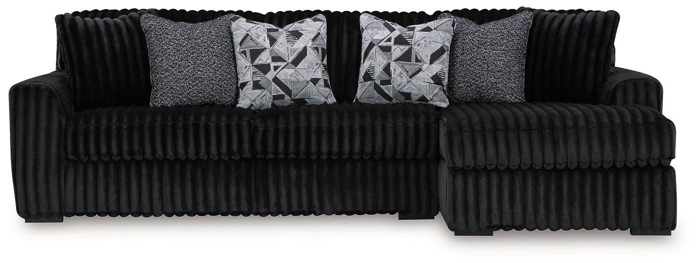 Midnight-Madness Sectional Sofa with Chaise - Premium Chofa from Ashley Furniture - Just $1188.84! Shop now at Furniture Wholesale Plus  We are the best furniture store in Nashville, Hendersonville, Goodlettsville, Madison, Antioch, Mount Juliet, Lebanon, Gallatin, Springfield, Murfreesboro, Franklin, Brentwood