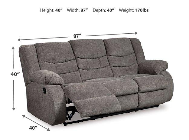 Tulen Reclining Sofa - Premium Sofa from Ashley Furniture - Just $674.04! Shop now at Furniture Wholesale Plus  We are the best furniture store in Nashville, Hendersonville, Goodlettsville, Madison, Antioch, Mount Juliet, Lebanon, Gallatin, Springfield, Murfreesboro, Franklin, Brentwood