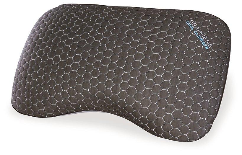 Zephyr 2.0 Graphene Curve Pillow (6/Case) - Premium Pillow from Ashley Furniture - Just $573.63! Shop now at Furniture Wholesale Plus  We are the best furniture store in Nashville, Hendersonville, Goodlettsville, Madison, Antioch, Mount Juliet, Lebanon, Gallatin, Springfield, Murfreesboro, Franklin, Brentwood