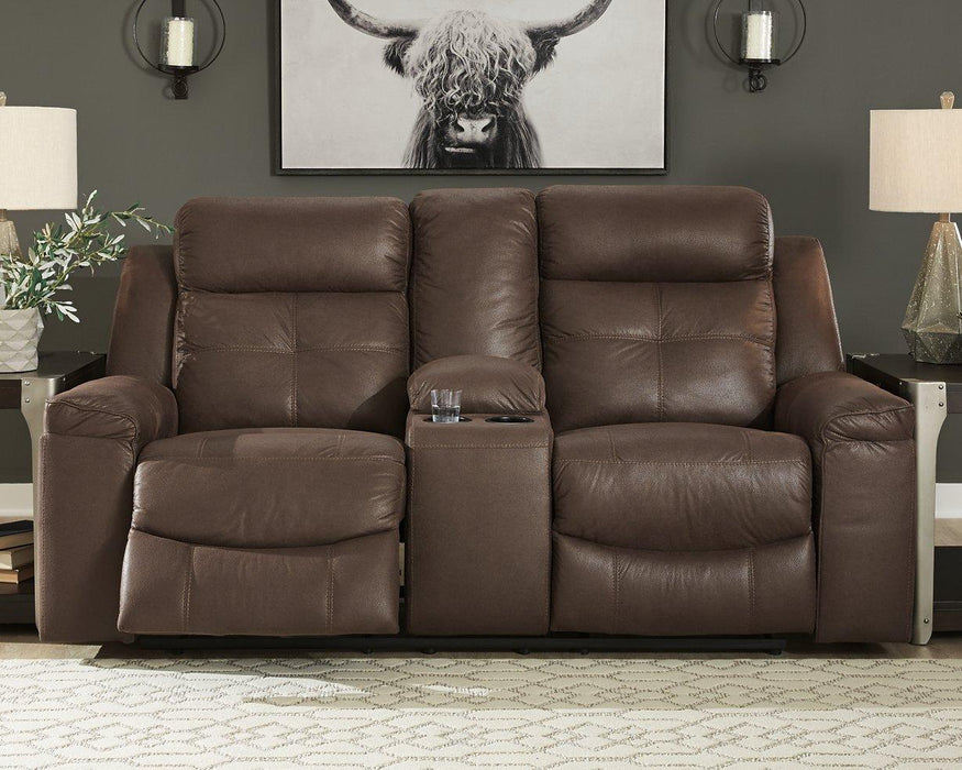 Jesolo Reclining Loveseat with Console - Premium Loveseat from Ashley Furniture - Just $929! Shop now at Furniture Wholesale Plus  We are the best furniture store in Nashville, Hendersonville, Goodlettsville, Madison, Antioch, Mount Juliet, Lebanon, Gallatin, Springfield, Murfreesboro, Franklin, Brentwood