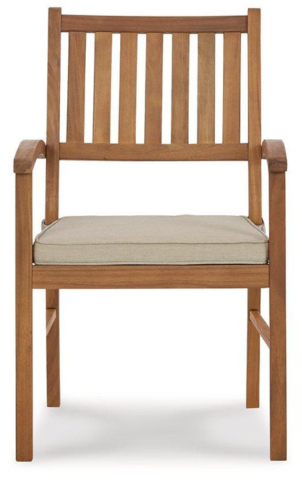 Janiyah Outdoor Dining Arm Chair (Set of 2) - Premium Outdoor Dining Chair from Ashley Furniture - Just $279.55! Shop now at Furniture Wholesale Plus  We are the best furniture store in Nashville, Hendersonville, Goodlettsville, Madison, Antioch, Mount Juliet, Lebanon, Gallatin, Springfield, Murfreesboro, Franklin, Brentwood