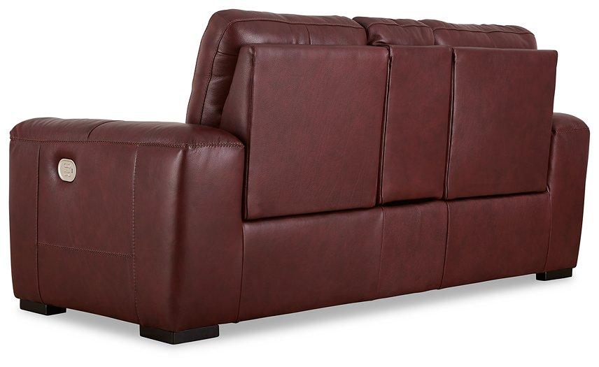 Alessandro Power Reclining Loveseat with Console - Premium Loveseat from Ashley Furniture - Just $1607.46! Shop now at Furniture Wholesale Plus  We are the best furniture store in Nashville, Hendersonville, Goodlettsville, Madison, Antioch, Mount Juliet, Lebanon, Gallatin, Springfield, Murfreesboro, Franklin, Brentwood