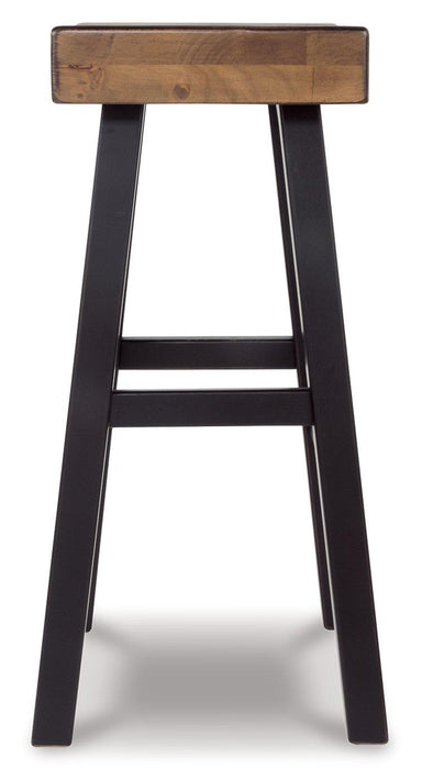 Glosco Bar Height Bar Stool - Premium Barstool from Ashley Furniture - Just $92.51! Shop now at Furniture Wholesale Plus  We are the best furniture store in Nashville, Hendersonville, Goodlettsville, Madison, Antioch, Mount Juliet, Lebanon, Gallatin, Springfield, Murfreesboro, Franklin, Brentwood