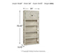 Bolanburg 75" Bookcase - Premium Bookcase from Ashley Furniture - Just $518.86! Shop now at Furniture Wholesale Plus  We are the best furniture store in Nashville, Hendersonville, Goodlettsville, Madison, Antioch, Mount Juliet, Lebanon, Gallatin, Springfield, Murfreesboro, Franklin, Brentwood