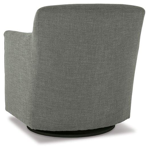 Bradney Swivel Accent Chair - Premium Accent Chair from Ashley Furniture - Just $328.51! Shop now at Furniture Wholesale Plus  We are the best furniture store in Nashville, Hendersonville, Goodlettsville, Madison, Antioch, Mount Juliet, Lebanon, Gallatin, Springfield, Murfreesboro, Franklin, Brentwood