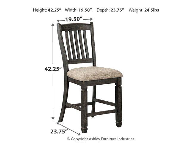 Tyler Creek Counter Height Bar Stool - Premium Barstool from Ashley Furniture - Just $134.75! Shop now at Furniture Wholesale Plus  We are the best furniture store in Nashville, Hendersonville, Goodlettsville, Madison, Antioch, Mount Juliet, Lebanon, Gallatin, Springfield, Murfreesboro, Franklin, Brentwood