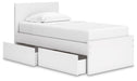 Onita Panel Bed with 1 Side Storage - Premium Bed from Ashley Furniture - Just $390.41! Shop now at Furniture Wholesale Plus  We are the best furniture store in Nashville, Hendersonville, Goodlettsville, Madison, Antioch, Mount Juliet, Lebanon, Gallatin, Springfield, Murfreesboro, Franklin, Brentwood