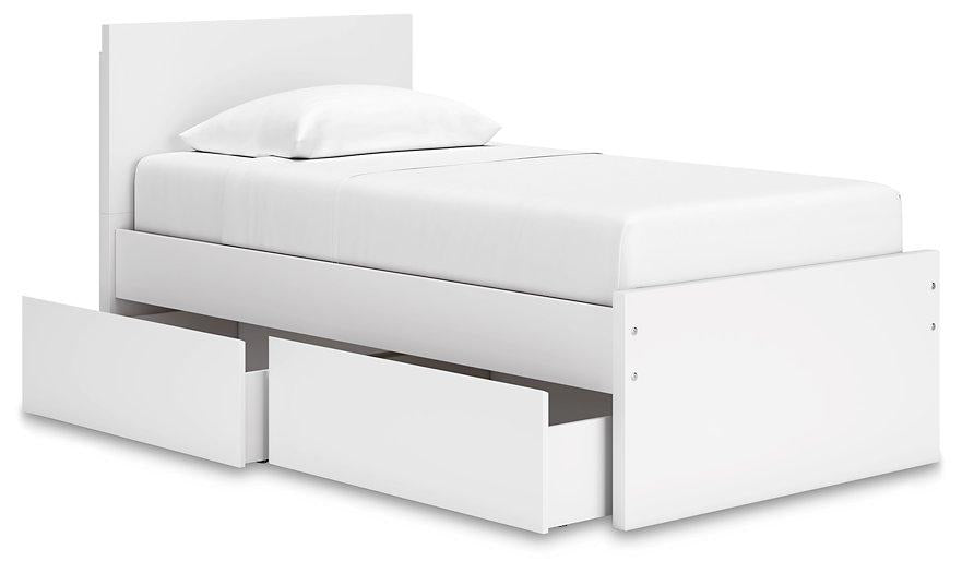 Onita Panel Bed with 1 Side Storage - Premium Bed from Ashley Furniture - Just $390.41! Shop now at Furniture Wholesale Plus  We are the best furniture store in Nashville, Hendersonville, Goodlettsville, Madison, Antioch, Mount Juliet, Lebanon, Gallatin, Springfield, Murfreesboro, Franklin, Brentwood