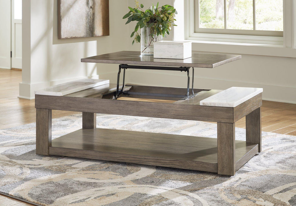 Loyaska Lift-Top Coffee Table - Premium Cocktail Table Lift from Ashley Furniture - Just $370.95! Shop now at Furniture Wholesale Plus  We are the best furniture store in Nashville, Hendersonville, Goodlettsville, Madison, Antioch, Mount Juliet, Lebanon, Gallatin, Springfield, Murfreesboro, Franklin, Brentwood