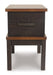 Stanah Chairside End Table with USB Ports & Outlets - Premium End Table from Ashley Furniture - Just $226.19! Shop now at Furniture Wholesale Plus  We are the best furniture store in Nashville, Hendersonville, Goodlettsville, Madison, Antioch, Mount Juliet, Lebanon, Gallatin, Springfield, Murfreesboro, Franklin, Brentwood