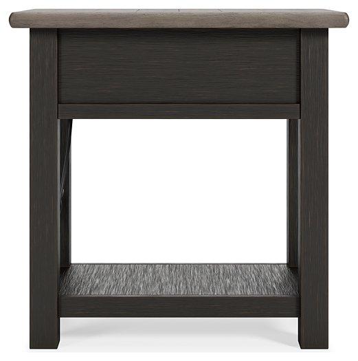 Tyler Creek Chairside End Table - Premium End Table from Ashley Furniture - Just $152.04! Shop now at Furniture Wholesale Plus  We are the best furniture store in Nashville, Hendersonville, Goodlettsville, Madison, Antioch, Mount Juliet, Lebanon, Gallatin, Springfield, Murfreesboro, Franklin, Brentwood