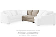 Brogan Bay 3-Piece Sectional with Cuddler - Premium Sectional from Ashley Furniture - Just $1253.51! Shop now at Furniture Wholesale Plus  We are the best furniture store in Nashville, Hendersonville, Goodlettsville, Madison, Antioch, Mount Juliet, Lebanon, Gallatin, Springfield, Murfreesboro, Franklin, Brentwood