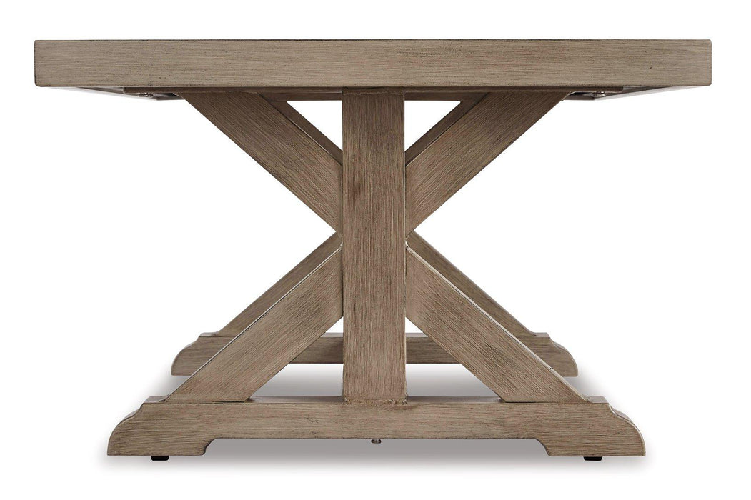 Beachcroft Coffee Table - Premium Outdoor Cocktail Table from Ashley Furniture - Just $552.79! Shop now at Furniture Wholesale Plus  We are the best furniture store in Nashville, Hendersonville, Goodlettsville, Madison, Antioch, Mount Juliet, Lebanon, Gallatin, Springfield, Murfreesboro, Franklin, Brentwood