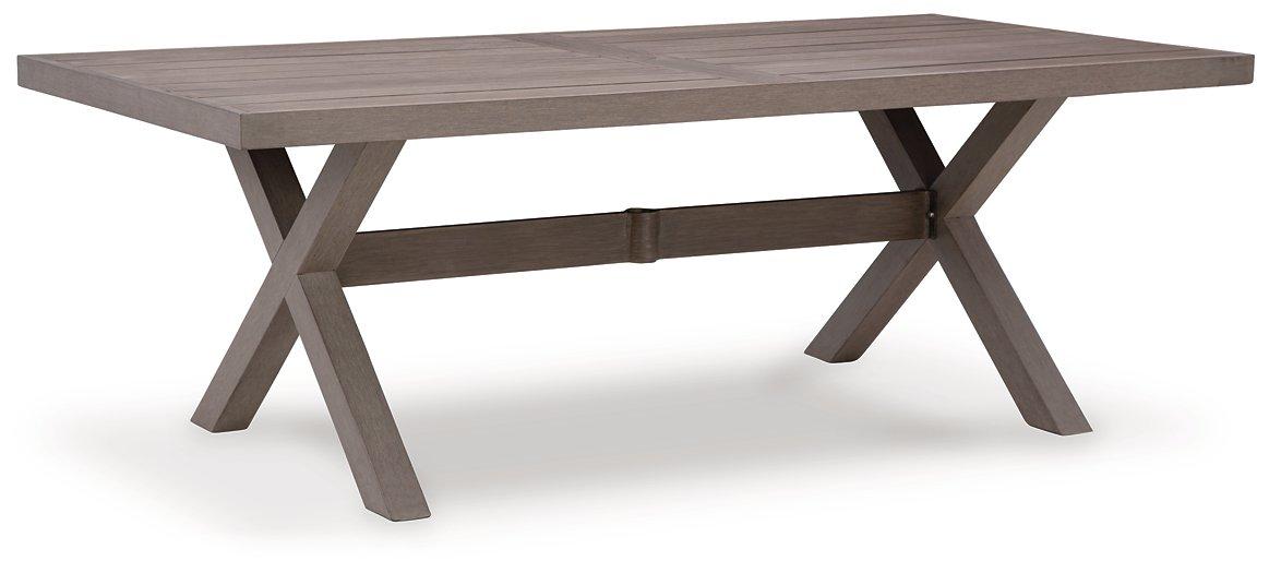 Hillside Barn Outdoor Dining Table - Premium Outdoor Dining Table from Ashley Furniture - Just $1347.44! Shop now at Furniture Wholesale Plus  We are the best furniture store in Nashville, Hendersonville, Goodlettsville, Madison, Antioch, Mount Juliet, Lebanon, Gallatin, Springfield, Murfreesboro, Franklin, Brentwood