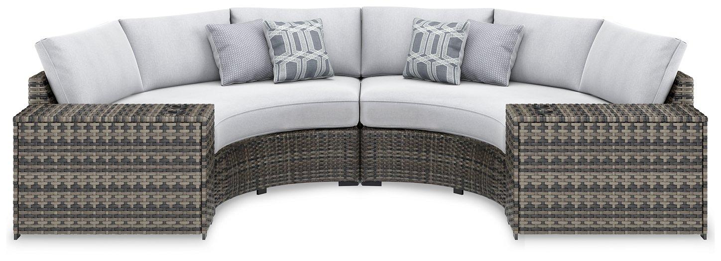 Harbor Court Outdoor Sectional - Premium Outdoor Seating from Ashley Furniture - Just $1467.17! Shop now at Furniture Wholesale Plus  We are the best furniture store in Nashville, Hendersonville, Goodlettsville, Madison, Antioch, Mount Juliet, Lebanon, Gallatin, Springfield, Murfreesboro, Franklin, Brentwood