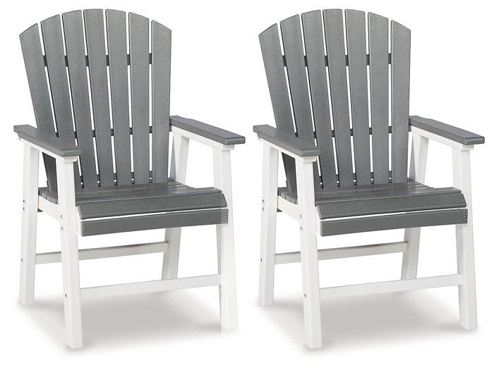 Transville Outdoor Dining Arm Chair (Set of 2) - Premium Outdoor Dining Chair from Ashley Furniture - Just $621.44! Shop now at Furniture Wholesale Plus  We are the best furniture store in Nashville, Hendersonville, Goodlettsville, Madison, Antioch, Mount Juliet, Lebanon, Gallatin, Springfield, Murfreesboro, Franklin, Brentwood