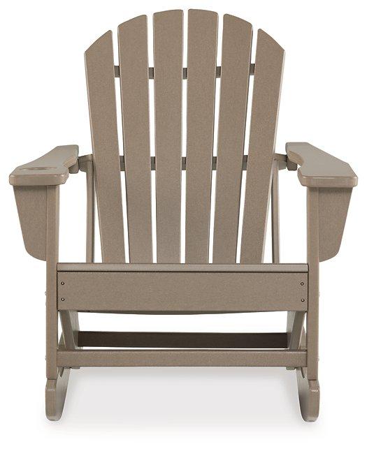 Sundown Treasure Outdoor Rocking Chair - Premium Outdoor Rocking Chair from Ashley Furniture - Just $252.67! Shop now at Furniture Wholesale Plus  We are the best furniture store in Nashville, Hendersonville, Goodlettsville, Madison, Antioch, Mount Juliet, Lebanon, Gallatin, Springfield, Murfreesboro, Franklin, Brentwood