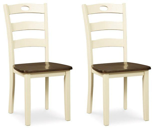 Woodanville Dining Chair Set - Premium Dining Chair Set from Ashley Furniture - Just $164.93! Shop now at Furniture Wholesale Plus  We are the best furniture store in Nashville, Hendersonville, Goodlettsville, Madison, Antioch, Mount Juliet, Lebanon, Gallatin, Springfield, Murfreesboro, Franklin, Brentwood