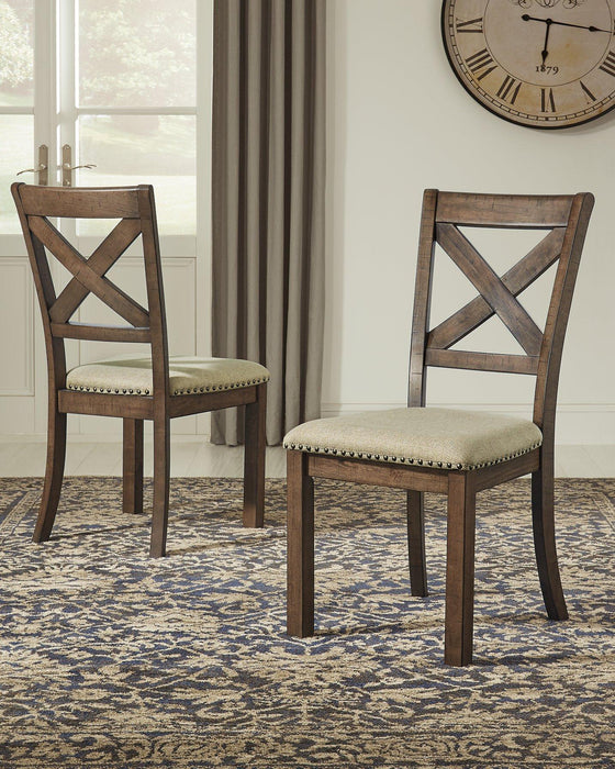 Moriville Dining Chair - Premium Dining Chair from Ashley Furniture - Just $104.58! Shop now at Furniture Wholesale Plus  We are the best furniture store in Nashville, Hendersonville, Goodlettsville, Madison, Antioch, Mount Juliet, Lebanon, Gallatin, Springfield, Murfreesboro, Franklin, Brentwood