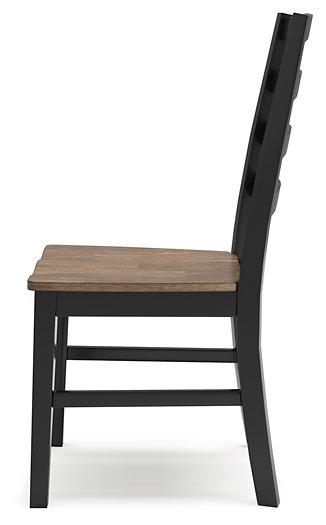 Wildenauer Dining Chair - Premium Dining Chair from Ashley Furniture - Just $82.46! Shop now at Furniture Wholesale Plus  We are the best furniture store in Nashville, Hendersonville, Goodlettsville, Madison, Antioch, Mount Juliet, Lebanon, Gallatin, Springfield, Murfreesboro, Franklin, Brentwood