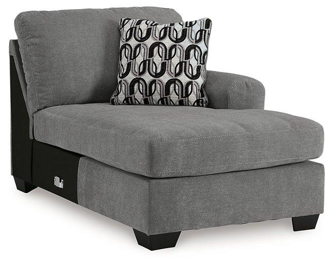 Birkdale Court Sectional with Chaise - Premium Sectional from Ashley Furniture - Just $1137.94! Shop now at Furniture Wholesale Plus  We are the best furniture store in Nashville, Hendersonville, Goodlettsville, Madison, Antioch, Mount Juliet, Lebanon, Gallatin, Springfield, Murfreesboro, Franklin, Brentwood