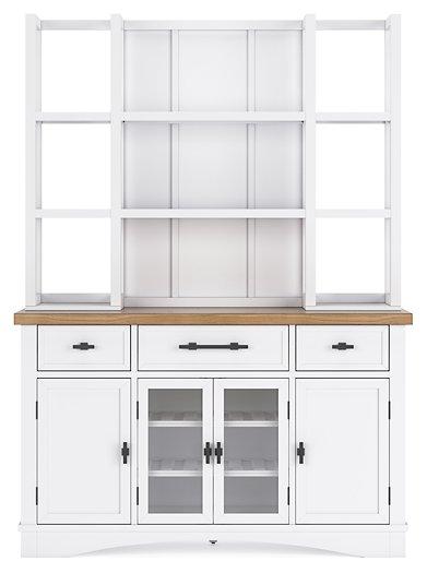 Ashbryn Dining Server and Hutch - Premium Server from Ashley Furniture - Just $1035.73! Shop now at Furniture Wholesale Plus  We are the best furniture store in Nashville, Hendersonville, Goodlettsville, Madison, Antioch, Mount Juliet, Lebanon, Gallatin, Springfield, Murfreesboro, Franklin, Brentwood