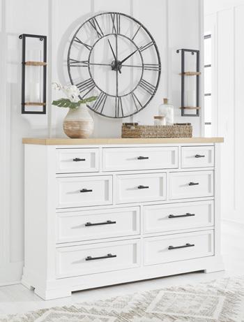 Ashbryn Dresser - Premium Dresser from Ashley Furniture - Just $746.13! Shop now at Furniture Wholesale Plus  We are the best furniture store in Nashville, Hendersonville, Goodlettsville, Madison, Antioch, Mount Juliet, Lebanon, Gallatin, Springfield, Murfreesboro, Franklin, Brentwood