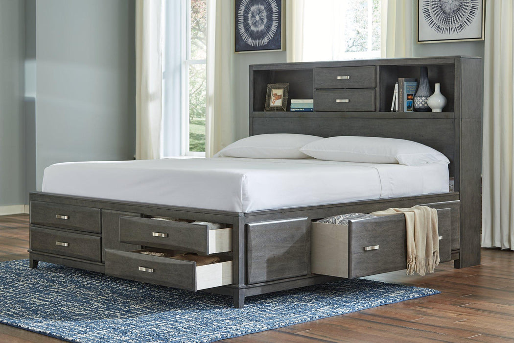 Caitbrook Storage Bed with 8 Drawers - Premium Bed from Ashley Furniture - Just $951.26! Shop now at Furniture Wholesale Plus  We are the best furniture store in Nashville, Hendersonville, Goodlettsville, Madison, Antioch, Mount Juliet, Lebanon, Gallatin, Springfield, Murfreesboro, Franklin, Brentwood