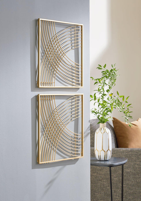 Dalkins Wall Decor (Set of 2) - Premium Wall Decor from Ashley Furniture - Just $111.55! Shop now at Furniture Wholesale Plus  We are the best furniture store in Nashville, Hendersonville, Goodlettsville, Madison, Antioch, Mount Juliet, Lebanon, Gallatin, Springfield, Murfreesboro, Franklin, Brentwood