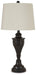 Darlita Table Lamp (Set of 2) - Premium Table Lamp Pair from Ashley Furniture - Just $99.08! Shop now at Furniture Wholesale Plus  We are the best furniture store in Nashville, Hendersonville, Goodlettsville, Madison, Antioch, Mount Juliet, Lebanon, Gallatin, Springfield, Murfreesboro, Franklin, Brentwood