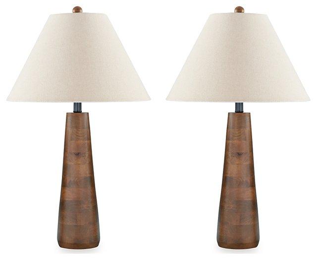 Danset Lamp Set - Premium Table Lamp Set from Ashley Furniture - Just $215.82! Shop now at Furniture Wholesale Plus  We are the best furniture store in Nashville, Hendersonville, Goodlettsville, Madison, Antioch, Mount Juliet, Lebanon, Gallatin, Springfield, Murfreesboro, Franklin, Brentwood