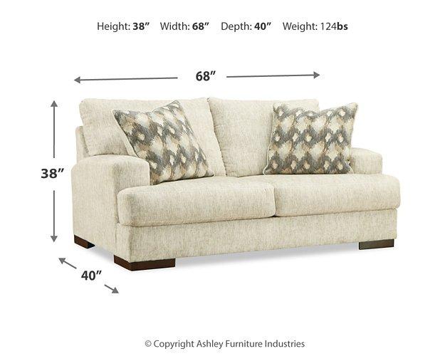 Caretti Loveseat - Premium Loveseat from Ashley Furniture - Just $660.55! Shop now at Furniture Wholesale Plus  We are the best furniture store in Nashville, Hendersonville, Goodlettsville, Madison, Antioch, Mount Juliet, Lebanon, Gallatin, Springfield, Murfreesboro, Franklin, Brentwood