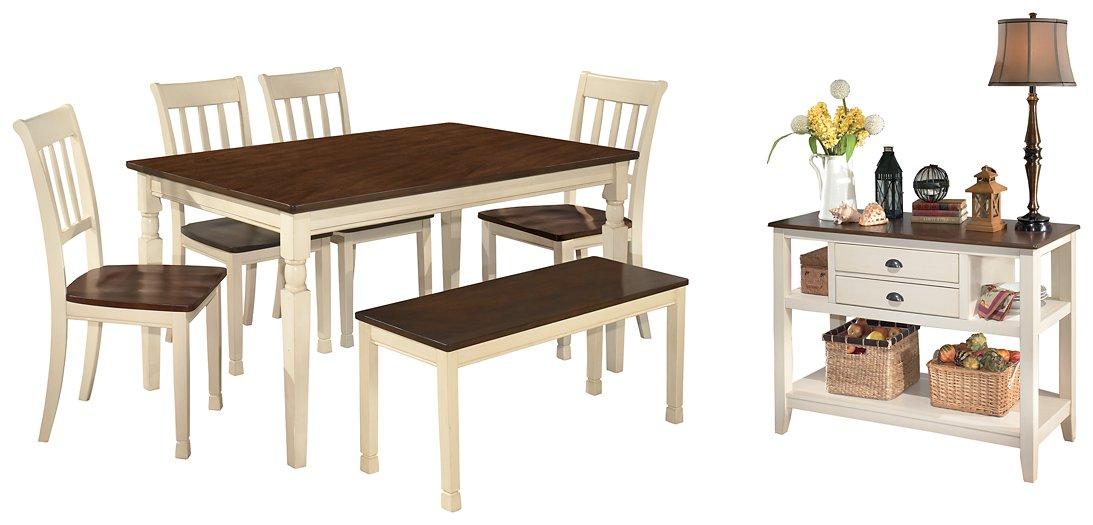 Whitesburg Dining Set - Premium Dining Room Set from Ashley Furniture - Just $599.34! Shop now at Furniture Wholesale Plus  We are the best furniture store in Nashville, Hendersonville, Goodlettsville, Madison, Antioch, Mount Juliet, Lebanon, Gallatin, Springfield, Murfreesboro, Franklin, Brentwood