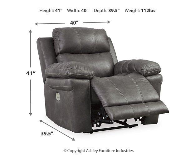 Erlangen Power Recliner - Premium Recliner from Ashley Furniture - Just $768.42! Shop now at Furniture Wholesale Plus  We are the best furniture store in Nashville, Hendersonville, Goodlettsville, Madison, Antioch, Mount Juliet, Lebanon, Gallatin, Springfield, Murfreesboro, Franklin, Brentwood