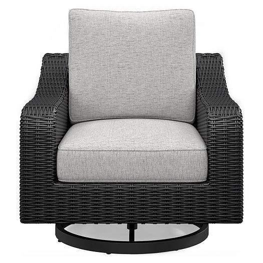 Beachcroft Outdoor Swivel Lounge with Cushion - Premium Outdoor Seating from Ashley Furniture - Just $667.79! Shop now at Furniture Wholesale Plus  We are the best furniture store in Nashville, Hendersonville, Goodlettsville, Madison, Antioch, Mount Juliet, Lebanon, Gallatin, Springfield, Murfreesboro, Franklin, Brentwood