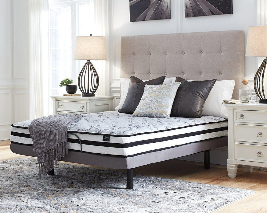 8 Inch Chime Innerspring Mattress in a Box - Premium Mattress from Ashley Furniture - Just $208.08! Shop now at Furniture Wholesale Plus  We are the best furniture store in Nashville, Hendersonville, Goodlettsville, Madison, Antioch, Mount Juliet, Lebanon, Gallatin, Springfield, Murfreesboro, Franklin, Brentwood