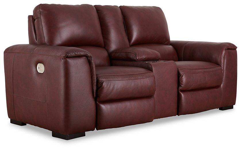 Alessandro Power Reclining Loveseat with Console - Premium Loveseat from Ashley Furniture - Just $1607.46! Shop now at Furniture Wholesale Plus  We are the best furniture store in Nashville, Hendersonville, Goodlettsville, Madison, Antioch, Mount Juliet, Lebanon, Gallatin, Springfield, Murfreesboro, Franklin, Brentwood