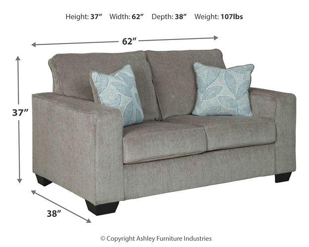 Altari Loveseat - Premium Loveseat from Ashley Furniture - Just $420.46! Shop now at Furniture Wholesale Plus  We are the best furniture store in Nashville, Hendersonville, Goodlettsville, Madison, Antioch, Mount Juliet, Lebanon, Gallatin, Springfield, Murfreesboro, Franklin, Brentwood