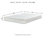 Socalle Bed and Mattress Set - Premium Mattress Set from Ashley Furniture - Just $351.57! Shop now at Furniture Wholesale Plus  We are the best furniture store in Nashville, Hendersonville, Goodlettsville, Madison, Antioch, Mount Juliet, Lebanon, Gallatin, Springfield, Murfreesboro, Franklin, Brentwood