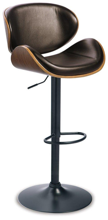 Bellatier Adjustable Height Bar Stool - Premium Barstool from Ashley Furniture - Just $104.58! Shop now at Furniture Wholesale Plus  We are the best furniture store in Nashville, Hendersonville, Goodlettsville, Madison, Antioch, Mount Juliet, Lebanon, Gallatin, Springfield, Murfreesboro, Franklin, Brentwood