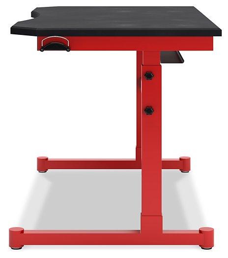 Lynxtyn Adjustable Height Home Office Desk - Premium Desk from Ashley Furniture - Just $225.44! Shop now at Furniture Wholesale Plus  We are the best furniture store in Nashville, Hendersonville, Goodlettsville, Madison, Antioch, Mount Juliet, Lebanon, Gallatin, Springfield, Murfreesboro, Franklin, Brentwood