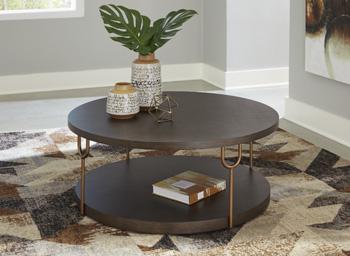 Brazburn Coffee Table - Premium Cocktail Table from Ashley Furniture - Just $226.19! Shop now at Furniture Wholesale Plus  We are the best furniture store in Nashville, Hendersonville, Goodlettsville, Madison, Antioch, Mount Juliet, Lebanon, Gallatin, Springfield, Murfreesboro, Franklin, Brentwood