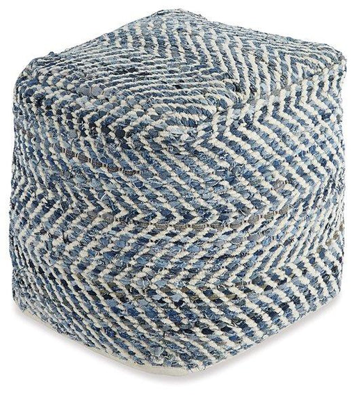 Chevron Pouf - Premium Pouf from Ashley Furniture - Just $111.55! Shop now at Furniture Wholesale Plus  We are the best furniture store in Nashville, Hendersonville, Goodlettsville, Madison, Antioch, Mount Juliet, Lebanon, Gallatin, Springfield, Murfreesboro, Franklin, Brentwood