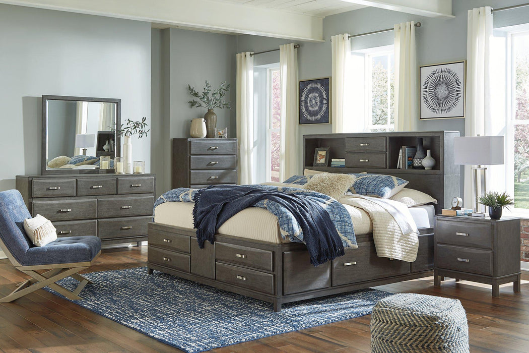 Caitbrook Storage Bed with 8 Drawers - Premium Bed from Ashley Furniture - Just $951.26! Shop now at Furniture Wholesale Plus  We are the best furniture store in Nashville, Hendersonville, Goodlettsville, Madison, Antioch, Mount Juliet, Lebanon, Gallatin, Springfield, Murfreesboro, Franklin, Brentwood