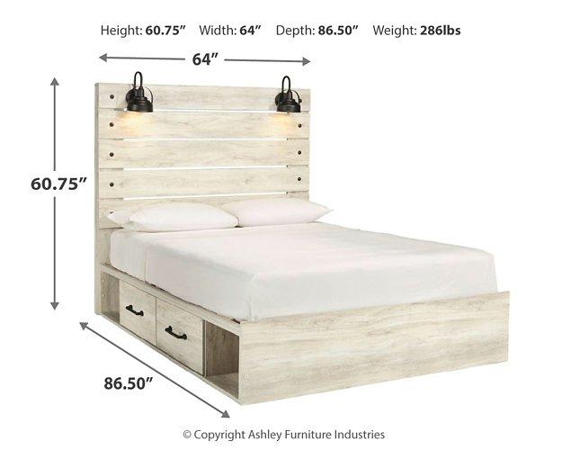 Cambeck Bed with 4 Storage Drawers - Premium Bed from Ashley Furniture - Just $782.35! Shop now at Furniture Wholesale Plus  We are the best furniture store in Nashville, Hendersonville, Goodlettsville, Madison, Antioch, Mount Juliet, Lebanon, Gallatin, Springfield, Murfreesboro, Franklin, Brentwood