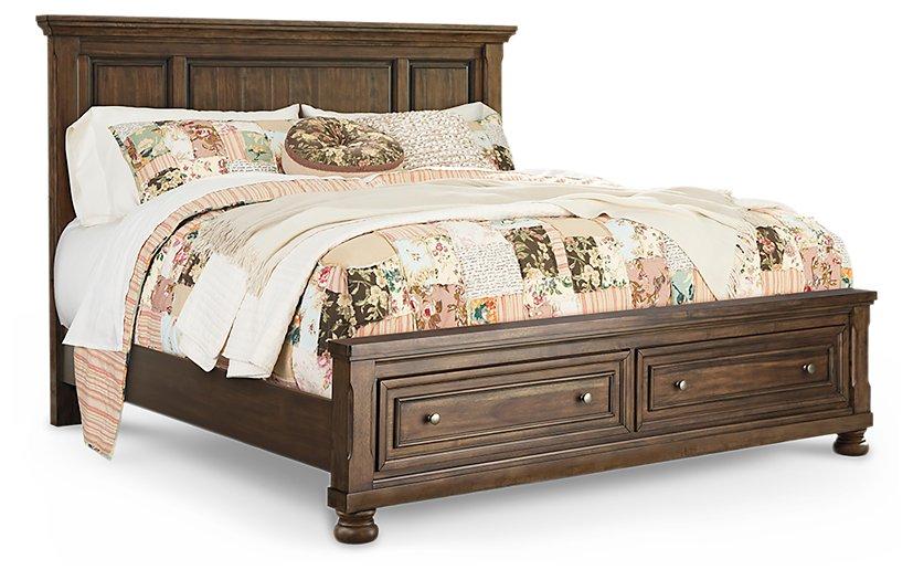 Flynnter Bed with 2 Storage Drawers - Premium Bed from Ashley Furniture - Just $993.50! Shop now at Furniture Wholesale Plus  We are the best furniture store in Nashville, Hendersonville, Goodlettsville, Madison, Antioch, Mount Juliet, Lebanon, Gallatin, Springfield, Murfreesboro, Franklin, Brentwood